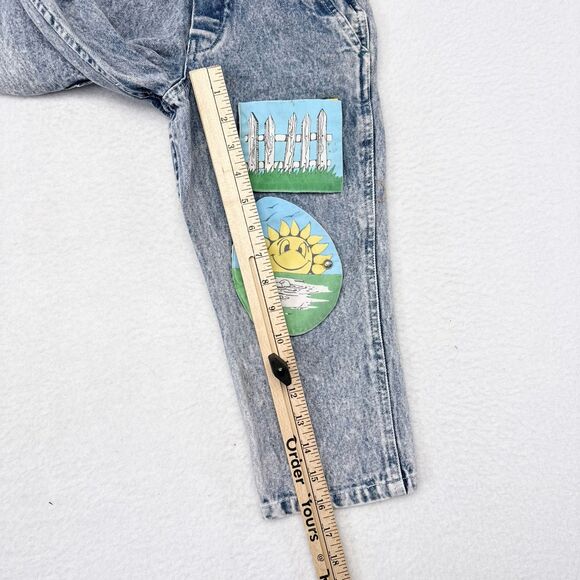 Kids Denim Overalls with Farm Print - Picture 10 of 10